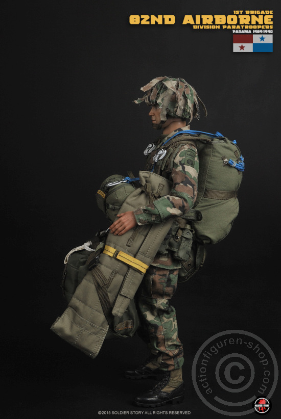 SSt089-03 82nd Airborne Paratrooper Panama 89-90