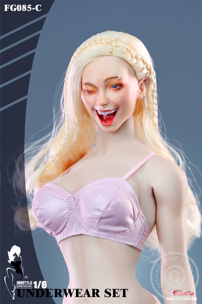 FG085C-07 Female Underwear - Bra & Panties Set