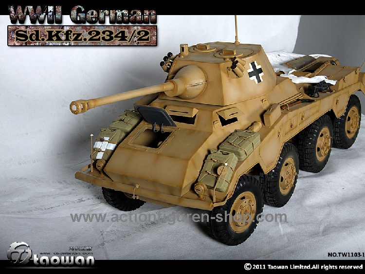 TW1103-1_16 Sd.Kfz.234/2 - Metall (sand)