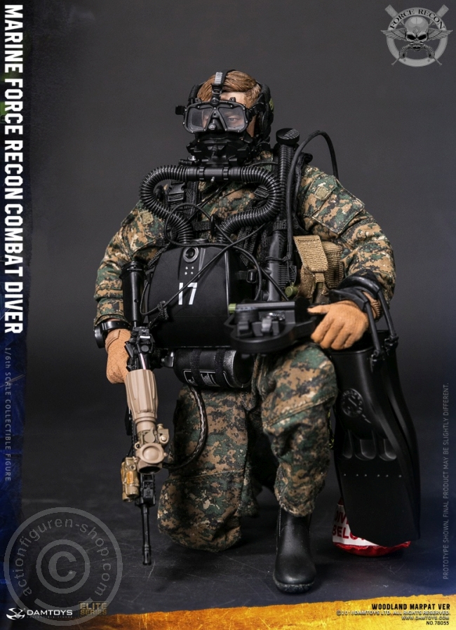 Marine Force Recon Combat Diver - Woodland