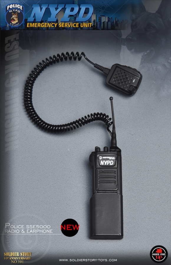 SSt101-46 NYPD - ESU - K-9 DIVISION - (Hundestaffel)
