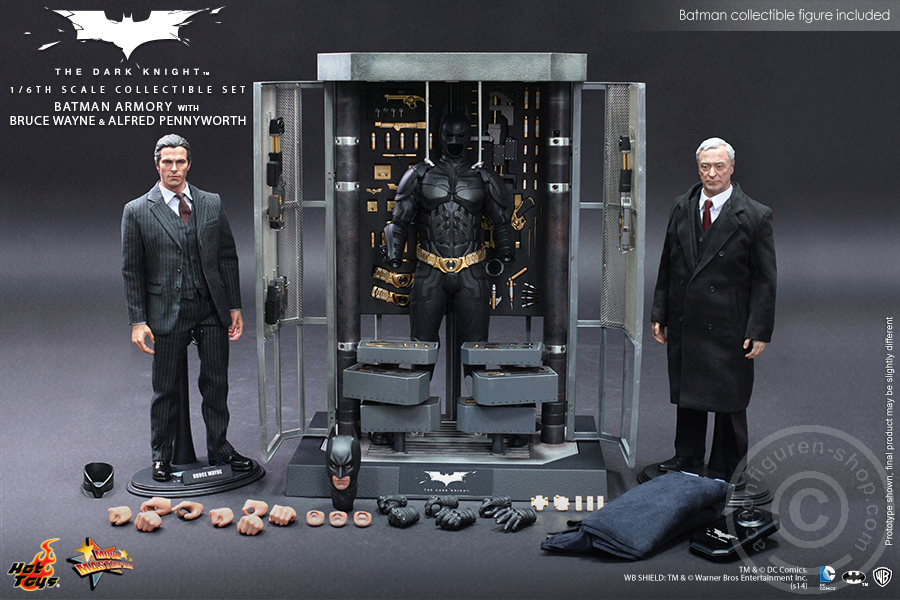 175751-06A94CFEjR6uleu The Dark Knight - Batman Armory w/ Bruce Wayne and Alfred Pennyworth