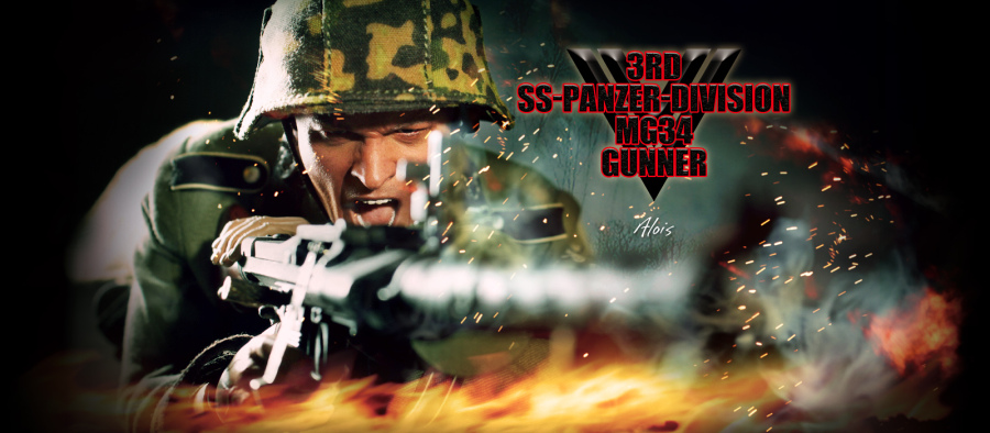 80124-41 Alois - 3. SS-Panzer-Division MG34 Gunner