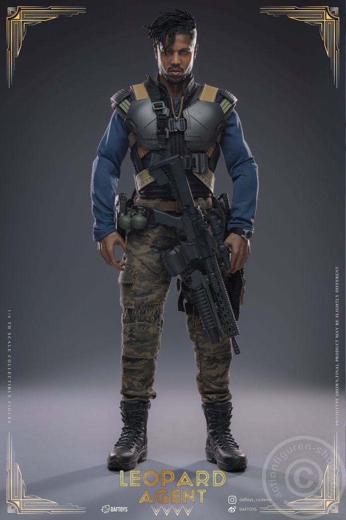 Leopard Agent Figure - Killmonger Leopard Agent Figure - Killmonger