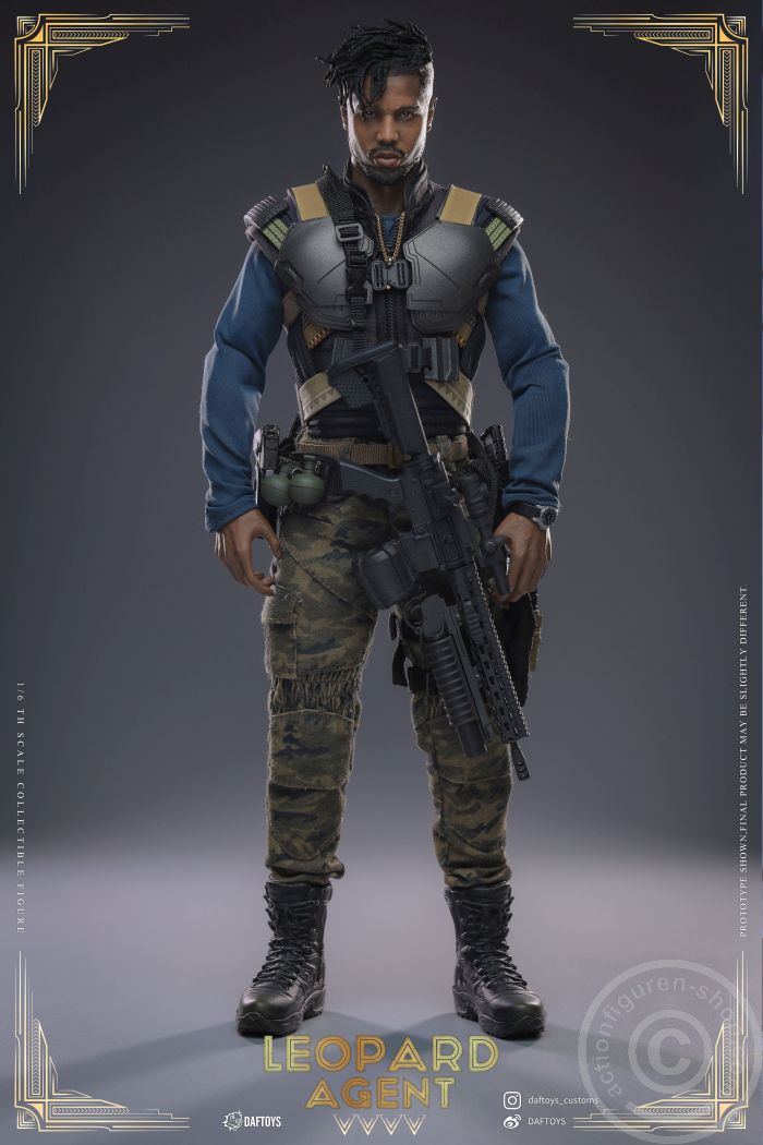 Leopard Agent Figure - Killmonger