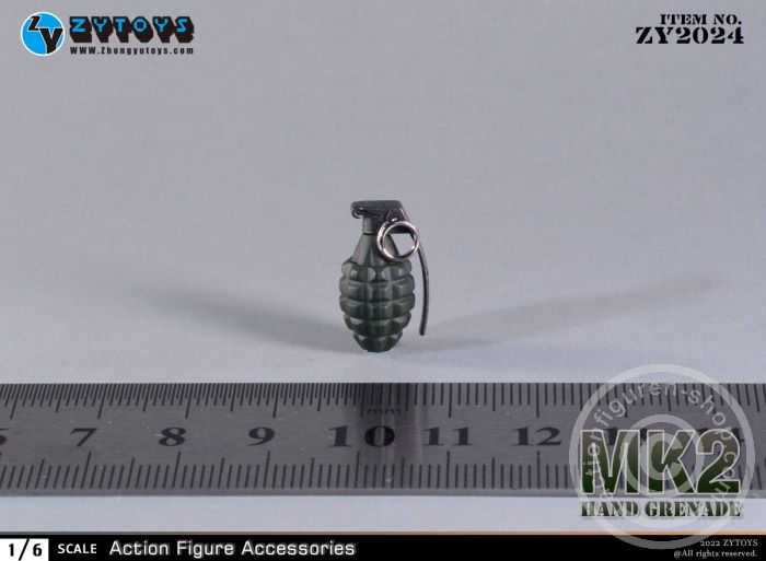 ZY2024-01 6x US Handgranate MK2