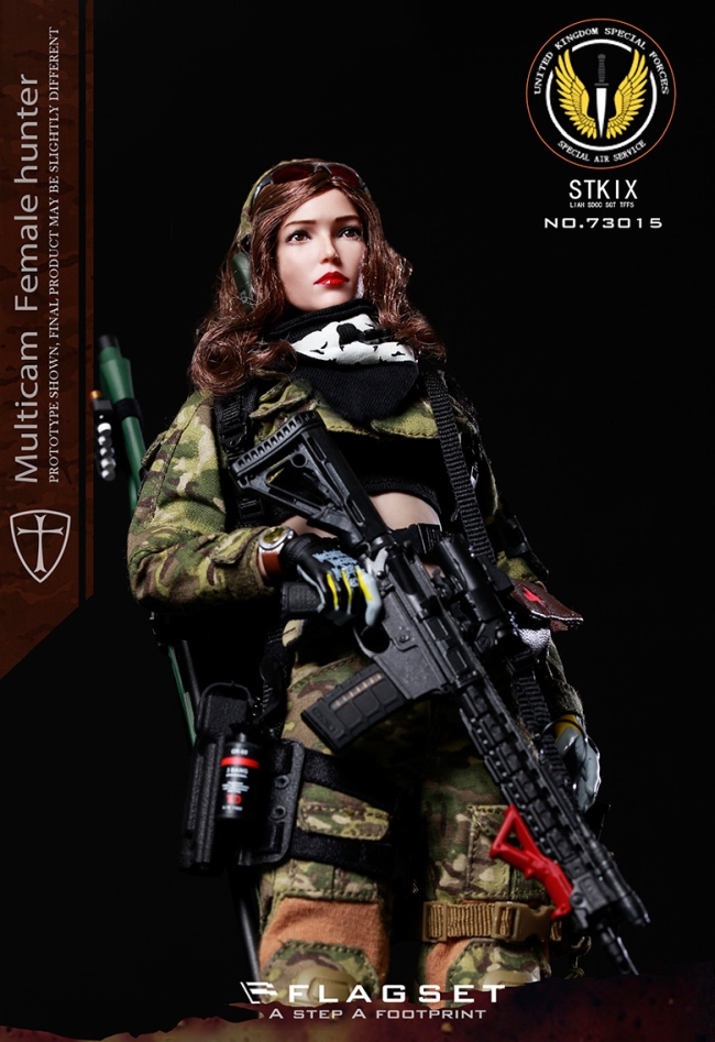 Angela - Multicam Female Hunter