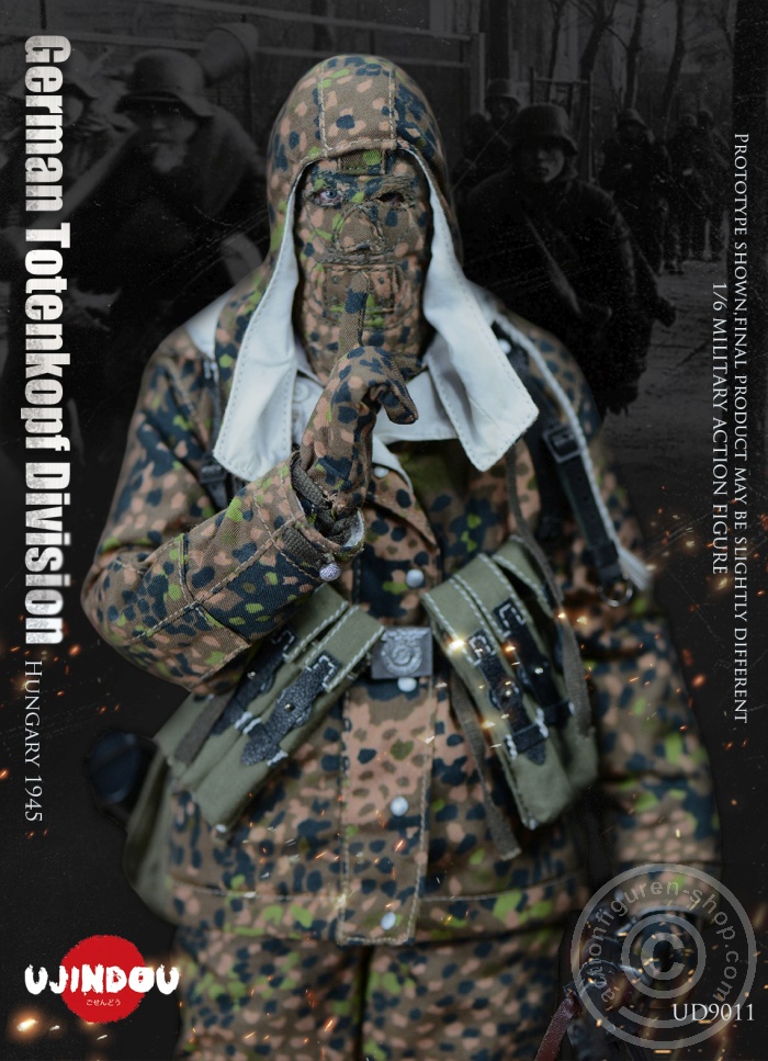 German Totenkopf Division WW-II - Hungary 1945 German Totenkopf Division WW-II - Hungary 1945