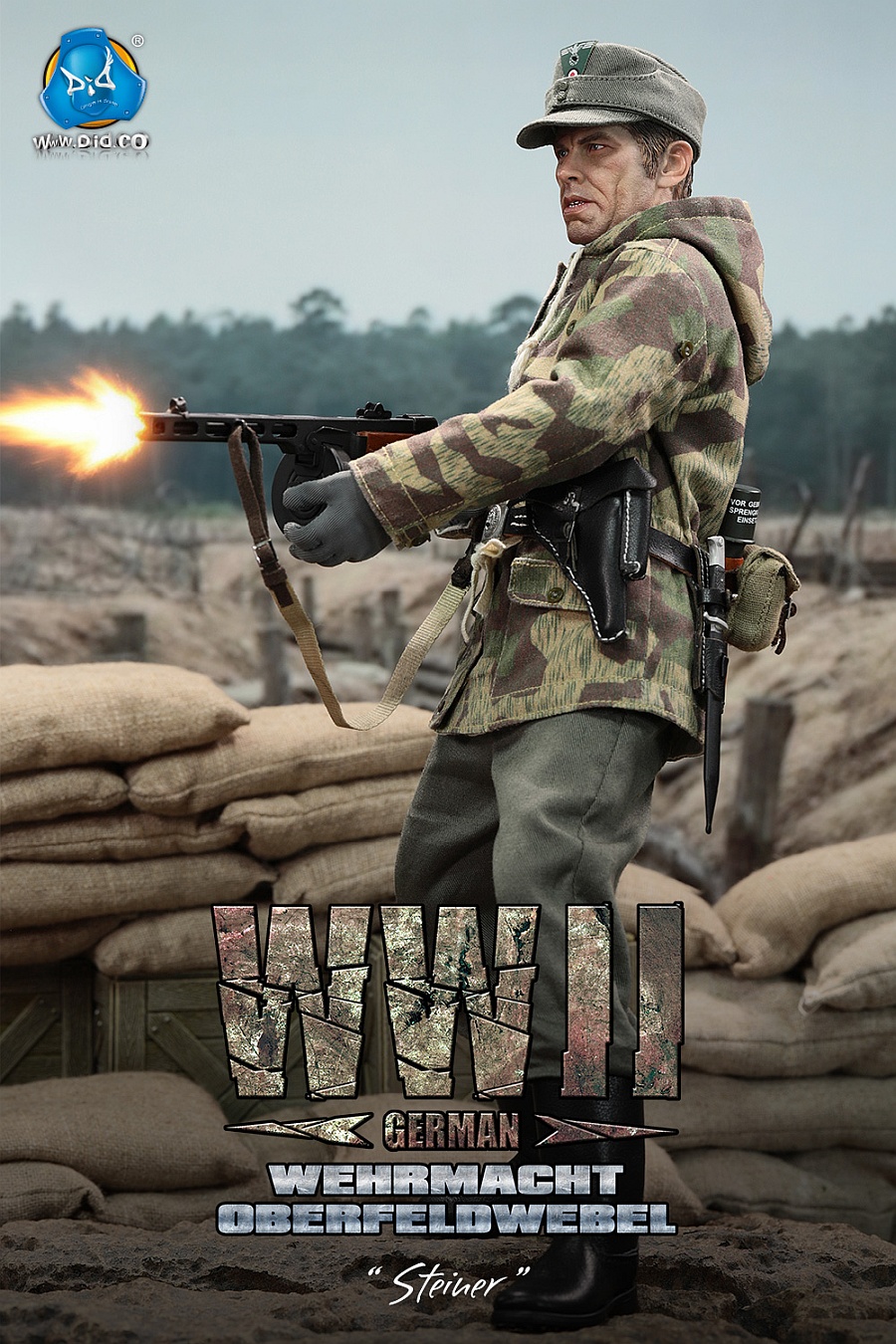 Steiner - WWII German Wehrmacht Oberfeldwebel - in 1/6 scale