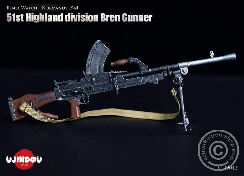 51st Highland Division Bren Gunner - Black Watch - Normandy 1944 - in 1/6 scale 51st Highland Division Bren Gunner - Black Watch - Normandy 1944 - in 1/6 scale