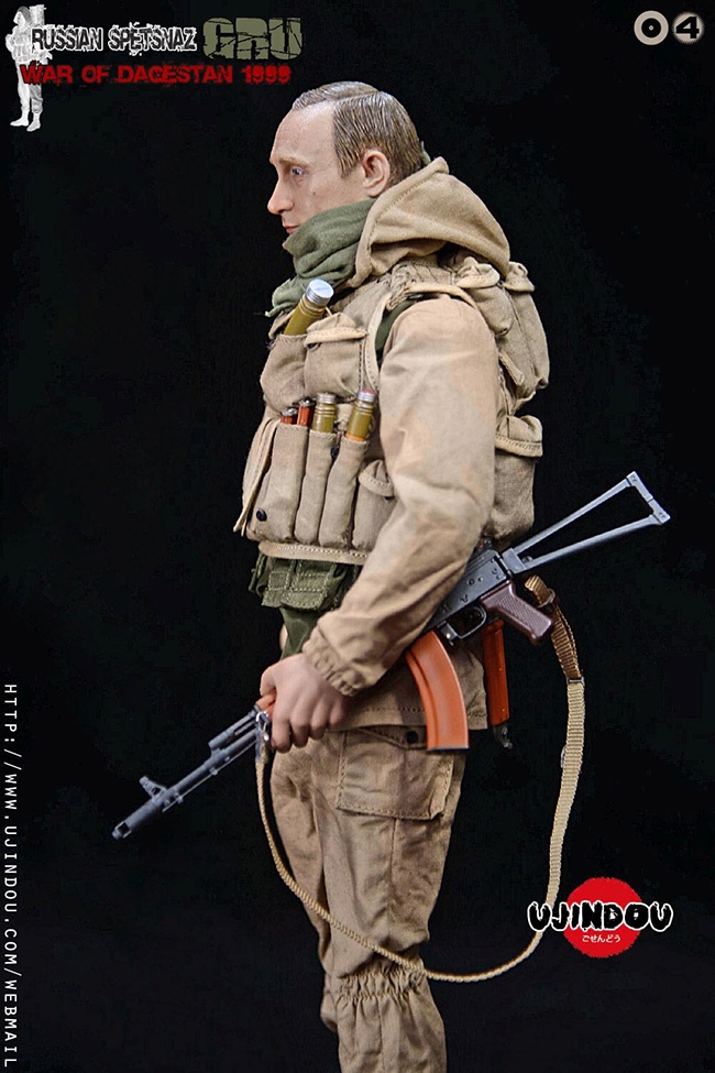 BBTUD9004-28 Vladimir - RUSSIAN SPETSNAZ GRU - WAR OF DAGESTAN 1999