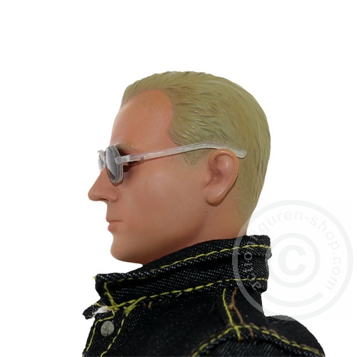 Brille - rund - 1/6 scale