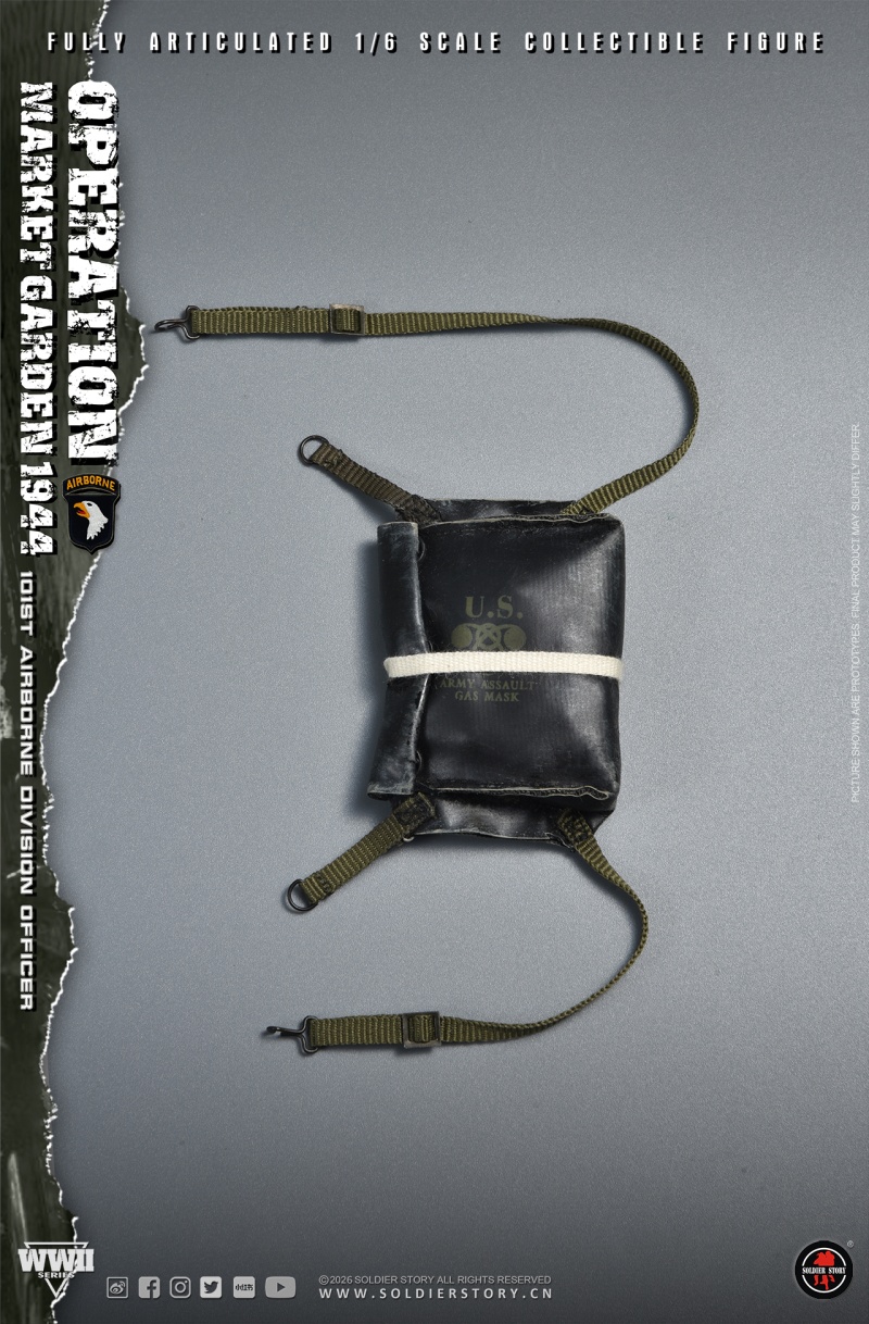 U.S. Army 101st Airborne Division Officer - WWII Operation Market Garden - in 1:6 scale