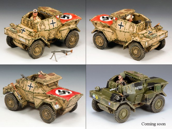 Daimler Dingo Armoured Car (Afrika Korps version)
