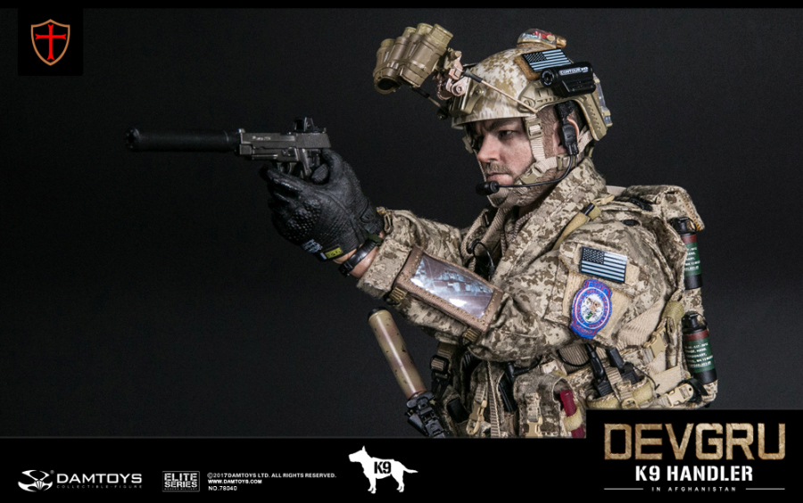 DA78040-11 DEVGRU K9-Handler in Afghanistan