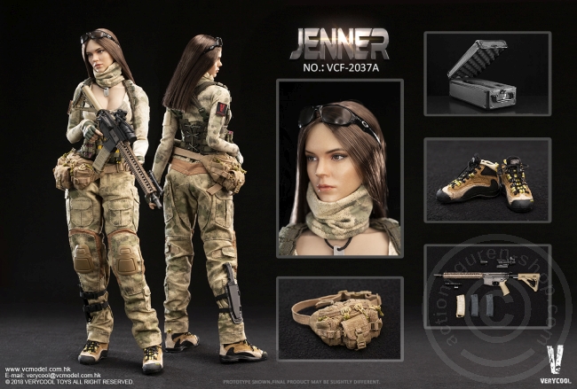 Jennifer (A) A-TACS FG Double Women Soldier