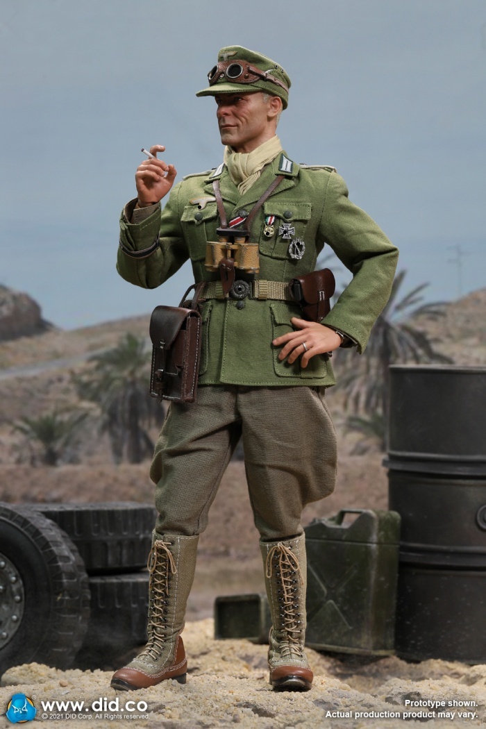 Wilhelm - WWII German Afrika Korps Infantry Captain