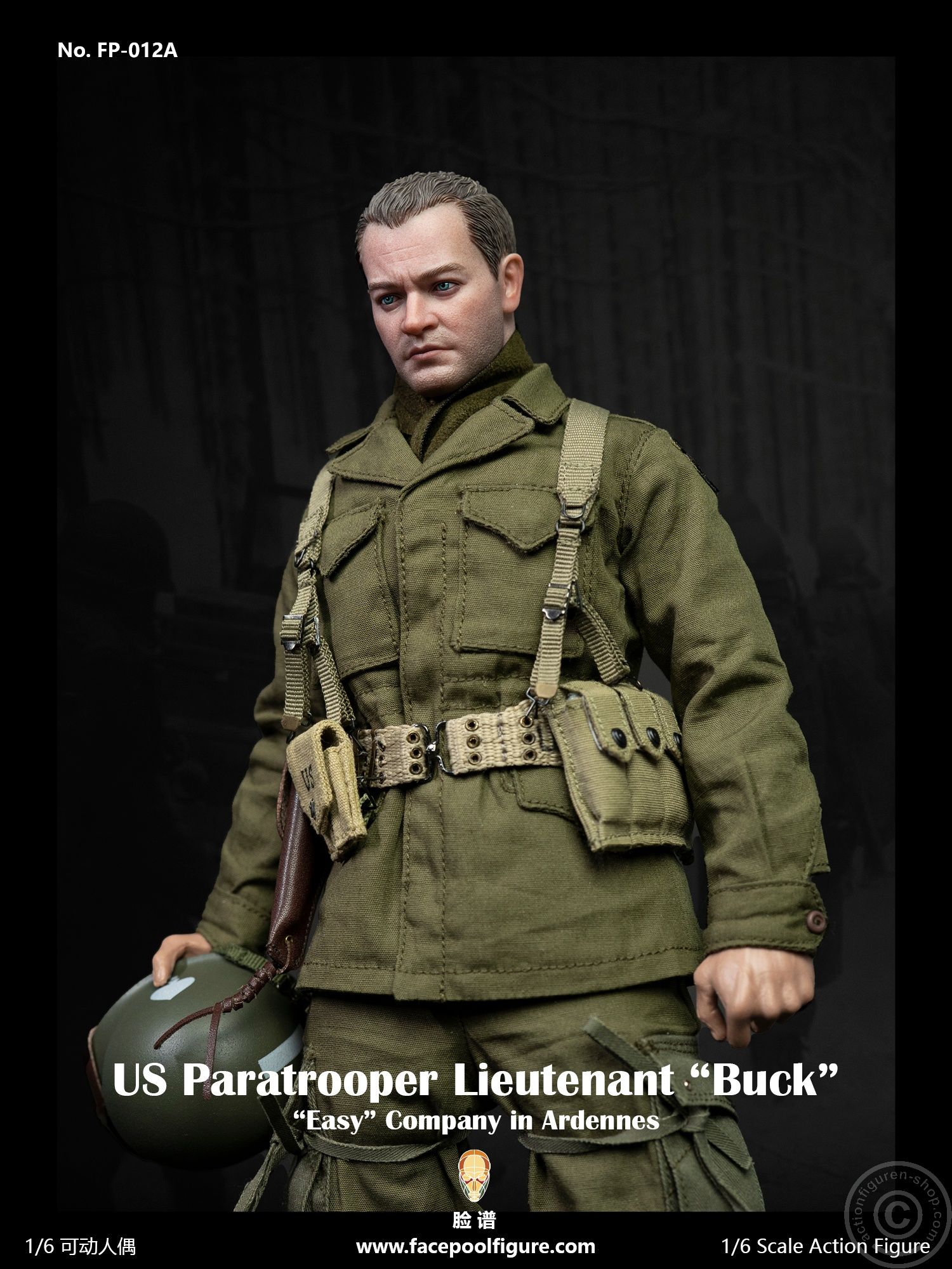 WWII U.S. Paratrooper - Lieutenant Buck - Easy Company - Winter Uniform WWII U.S. Paratrooper - Lieutenant Buck - Easy Company - Winter Uniform