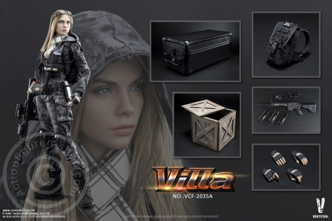Villa - Police Black Python Stripe Camo