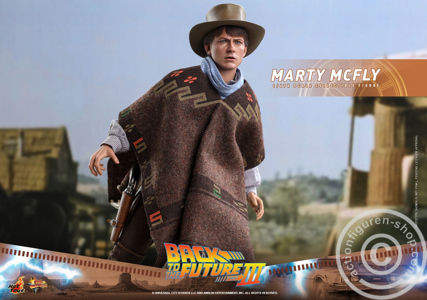 Back To The Future Part III - Marty McFly - MMS616 Back To The Future Part III - Marty McFly - MMS616