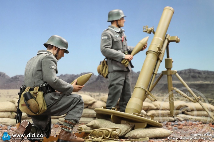 German 12cm Granatwerfer 42 mortar (sand) - WW II