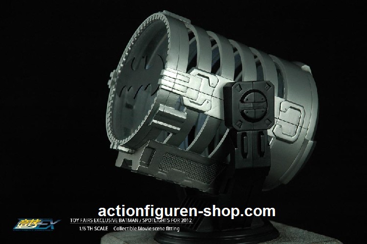 DrExLi-09 Bat Spotlight /working LED - in 1:6 scale