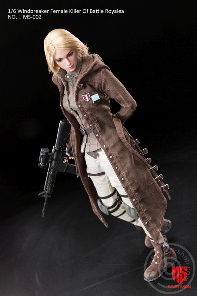 STM-S002-16 Windbreaker Female Killer Of Battle Royale