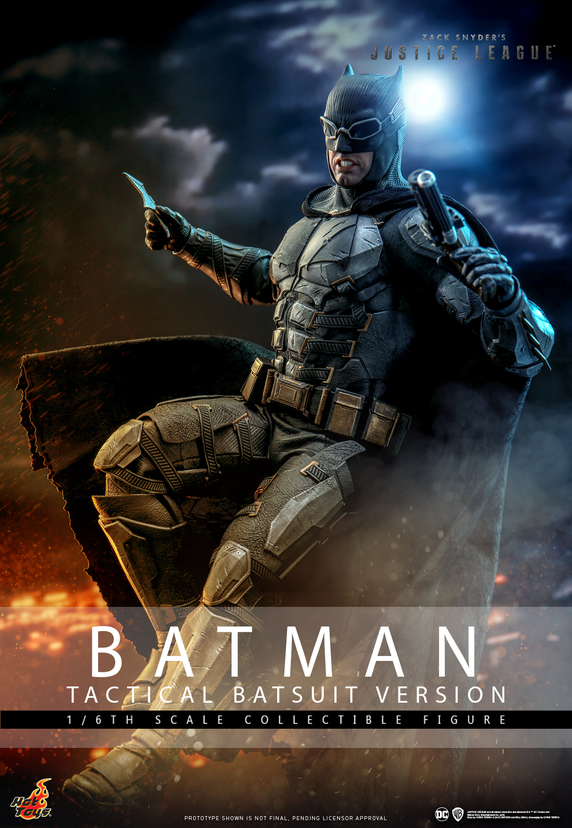 Zack Snyder's Justice League - Batman (Tactical Batsuit Version) - TMS085 Zack Snyder's Justice League - Batman (Tactical Batsuit Version) - TMS085