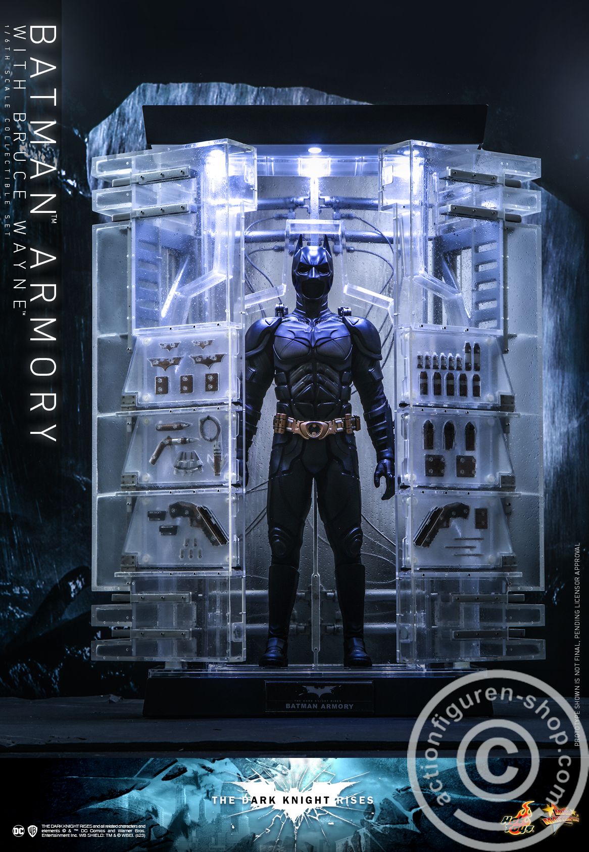 The Dark Knight Rises - Batman Armory with Bruce Wayne