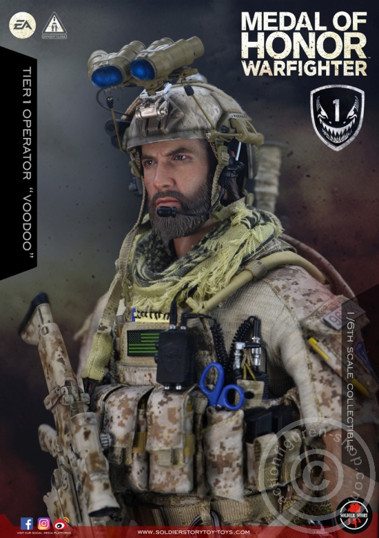 SST106-15 Medal Of Honor Navy SEAL Tier One - Operator "Voodoo"