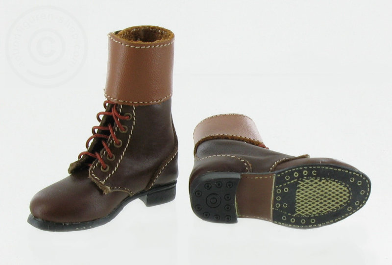 M43 Buckle Top Boots - Real Leather