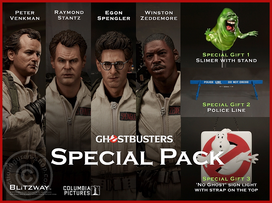 Ghostbusters - 4 Figure - Special Pack