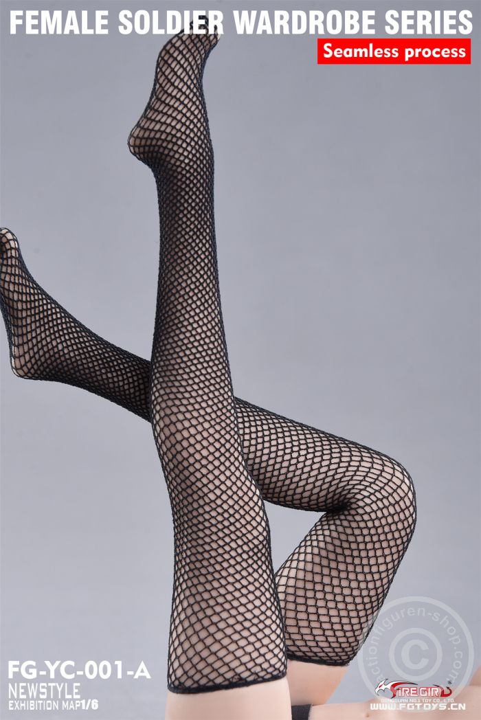 Seamless Mesh Stockings - Female Wardrobe Series
