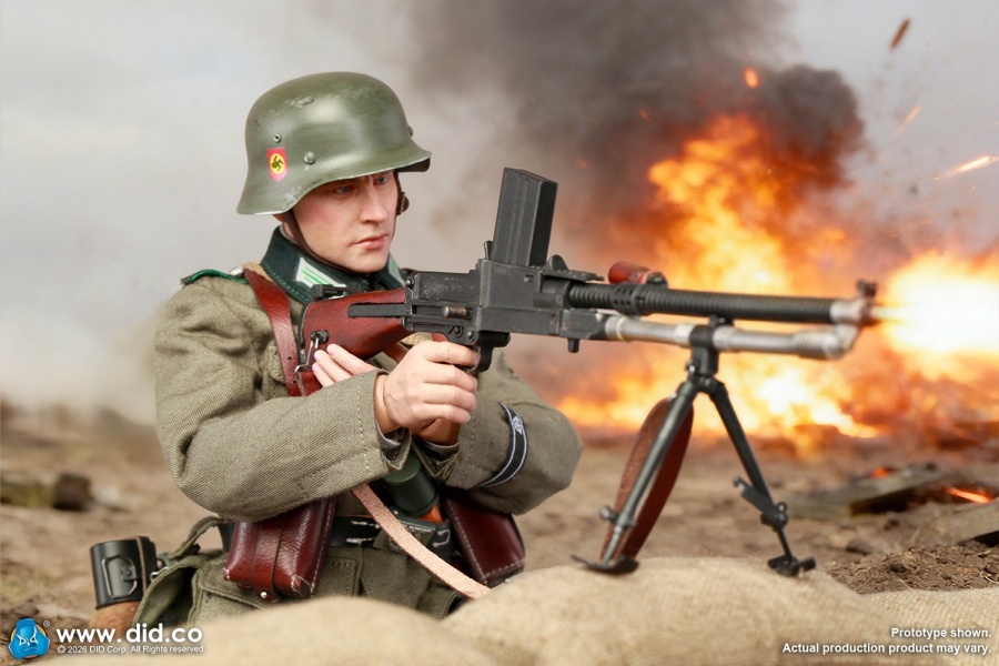 Friedrich - WWII German SS Polizei-Division ZB30 Gunner - in 1/6 scale