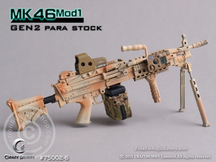 MK46MOD1-GEN2 para stock - camouflage