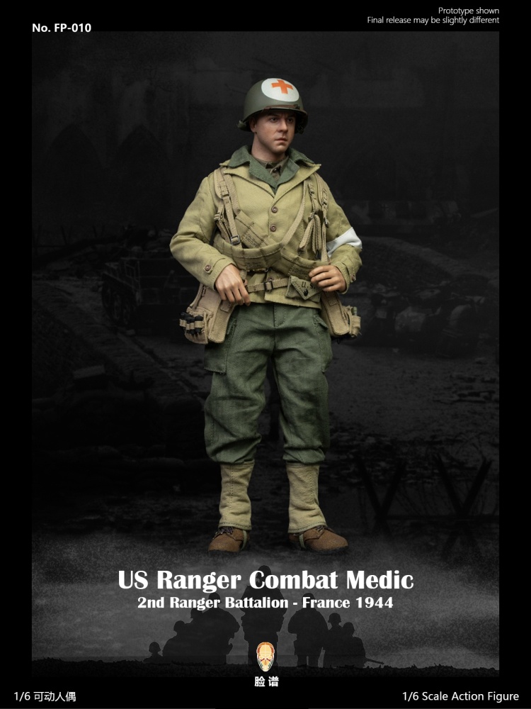 Combat Medic - Wade - US Ranger - France 1944 Combat Medic - Wade - US Ranger - France 1944