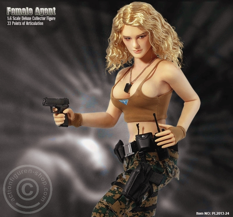 PL2013-24-02 Female Agent - Soft Skin Figure