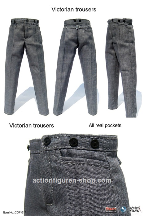 Victorian Men Suit - Grey Version