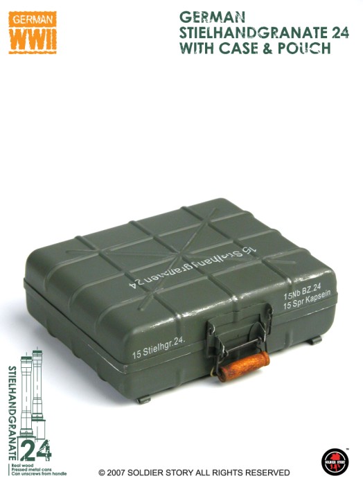 SSt-M24-07 Stielhandgranate 24 mit Packkasten