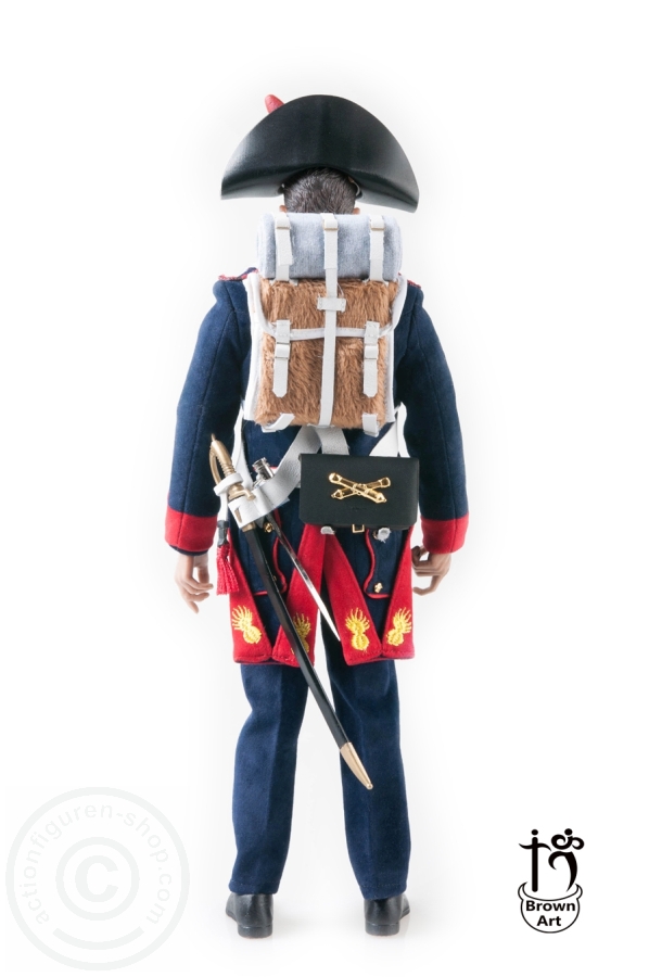 BA003D-11VzbN3d7Pc76LN Napoleonic - French Field Artillery Gunner - DeLuxe Version