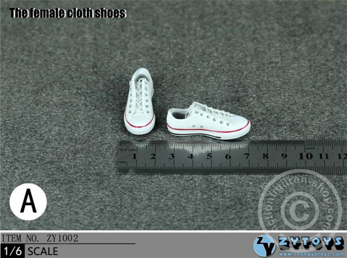 Female Sneakers - white
