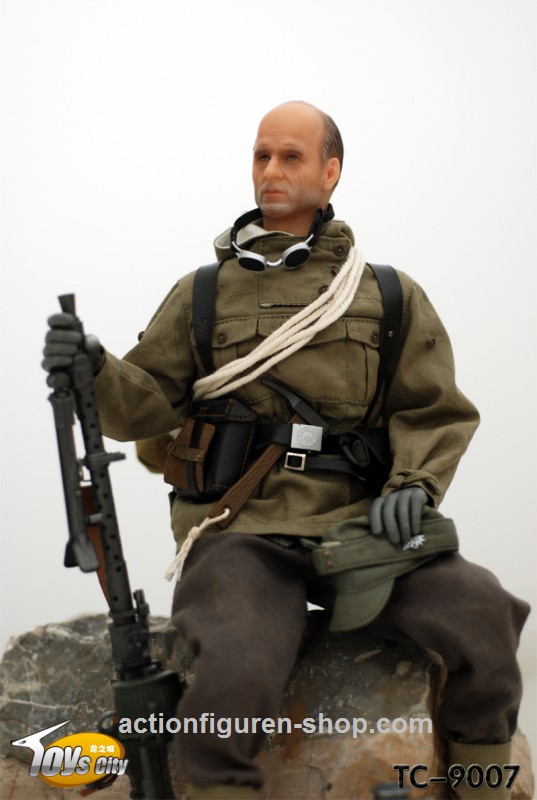 TTL9007-28z Deutscher Gebrigsjäger mit MG34