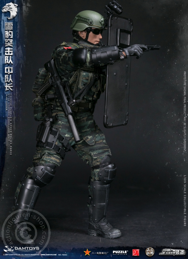 DA78053-04 China People Armed Police Force - Snow Leopard Commando Leader