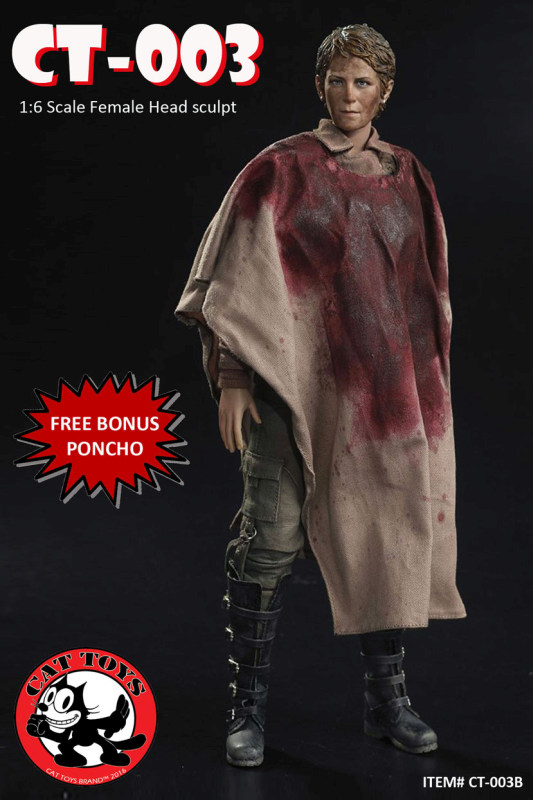 CAT003B-02 Carol - TWD - Bloody Version Head