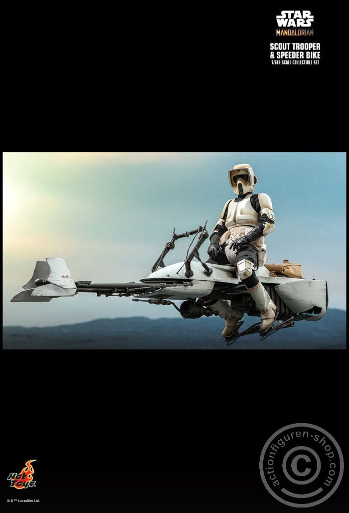 The Mandalorian - Scout Trooper and Speeder Bike