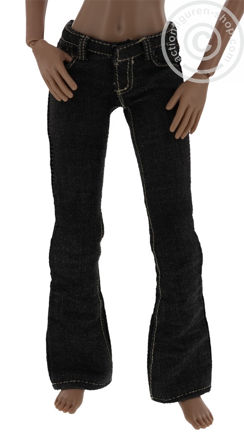 Denim Fashion Jeans - black