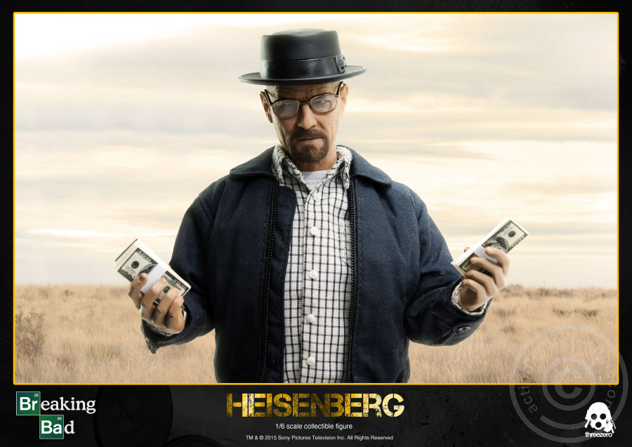 3A-TZ-BB001-01 Heisenberg - Walter White - Breaking Bad