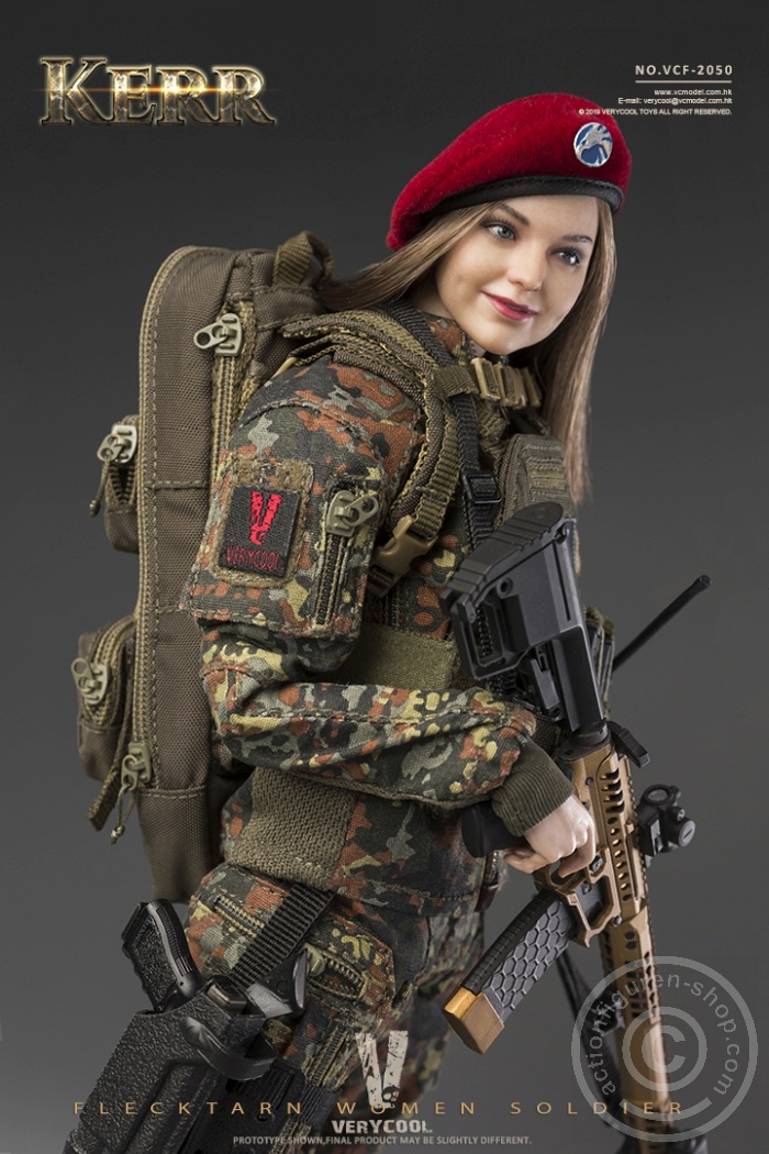 Flecktarn Woman Soldier - KERR