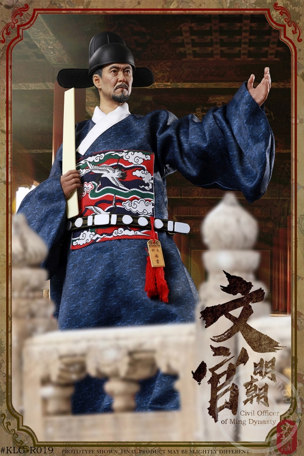 KLGR019-04nPQxxP8AaC3Kx Civil Officer of Ming Dynasty