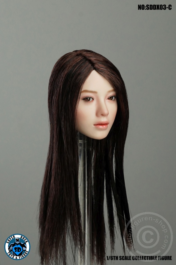 Female Character Kopf w/ movable Eyes